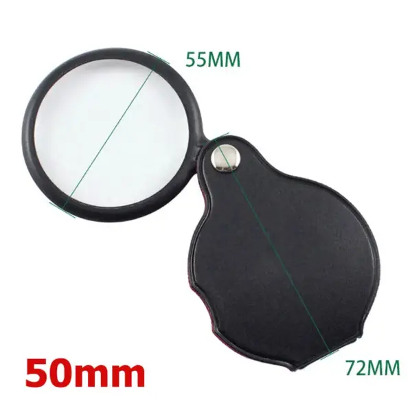 10X Handheld Folding Magnifier 50/60/70mm - Image 7
