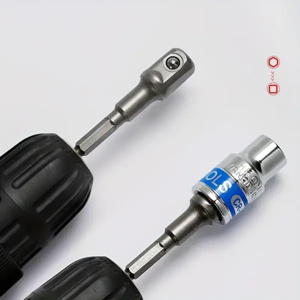 Cobalt Steel Hex Drill Bit Adapter Set - Image 4