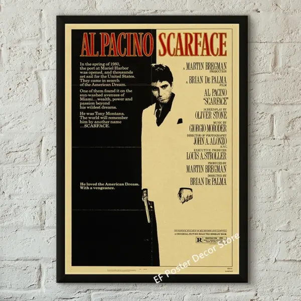 Vintage Movie Poster Canvas Print A4 A3 Sizes - Image 38