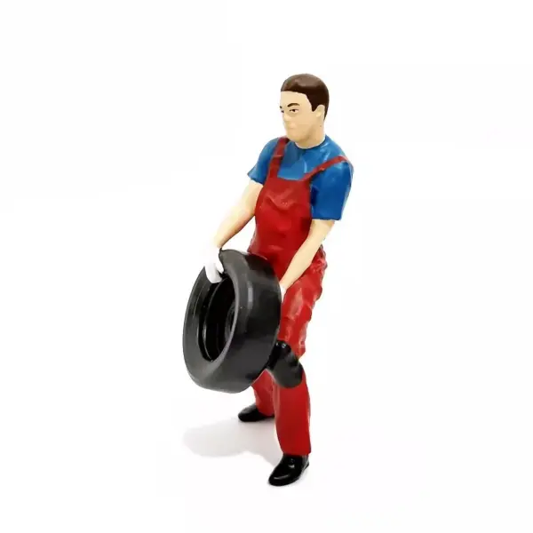 1/18 Scale Resin Repairman Action Figure - Image 11