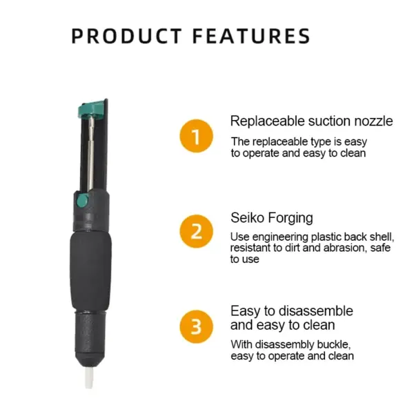 Aluminum Desoldering Pump for Solder Removal - Image 4