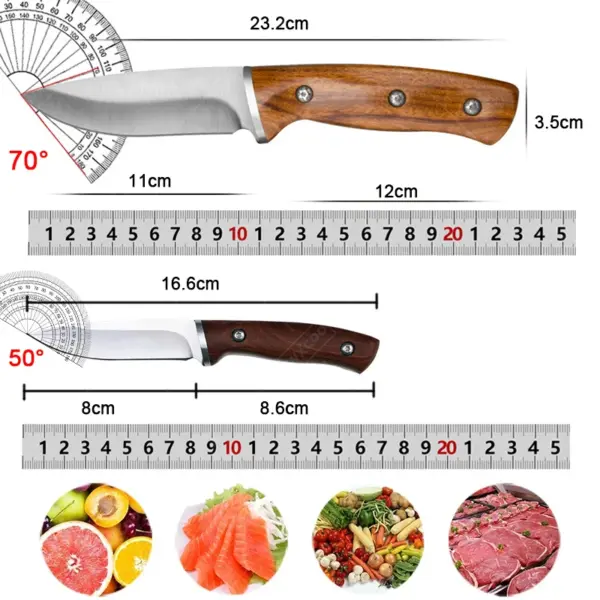 Handmade Stainless Steel Kitchen Chef Knives - Image 6