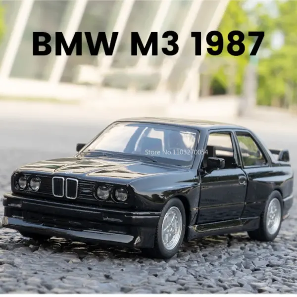 1/36 BMW M3 Diecast Alloy Model Car - Image 2