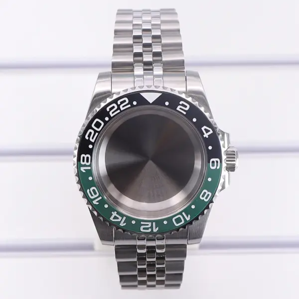 40mm Men's Diving Watch Case with Bracelet - Image 9