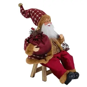 Santa Claus Sitting Decoration 14 Inch Figure 18 Sa7daa1c63ab047998f0a800d294cdf9bY