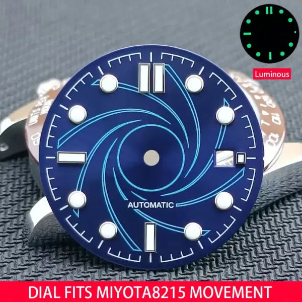 31mm Luminous Watch Dial for Miyota8215 - Image 4