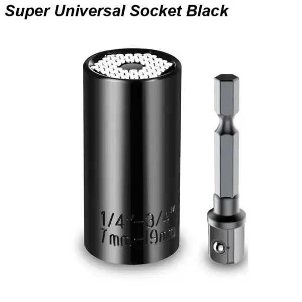 Universal Socket Wrench Set with Power Drill Adapter - Image 8