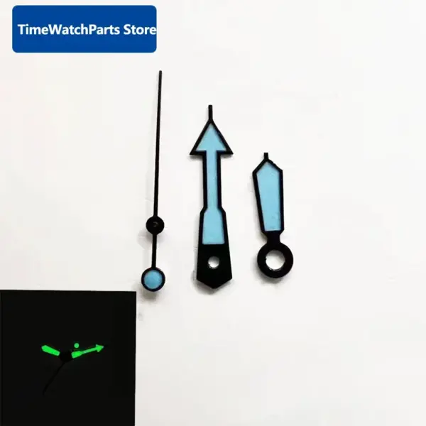 NH35 Green Luminous Watch Hands Set 1pc - Image 3
