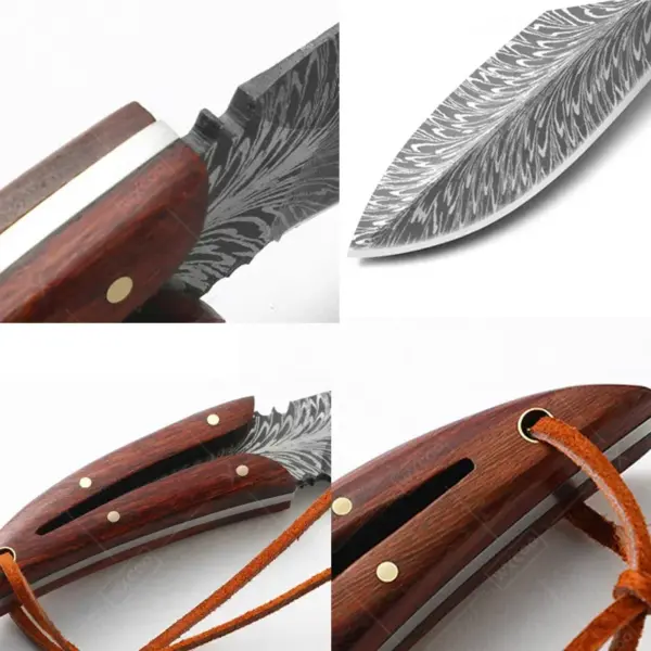 Hand Forged Stainless Steel Boning Knife - Image 2
