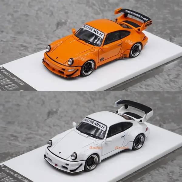 1:64 Scale Diecast Porsche RWB 964 Model