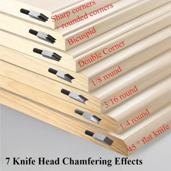 Chamfer Plane Tool with 7 Cutter Heads - Image 5