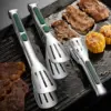 Stainless Steel Non-Slip Food Tongs 1pc