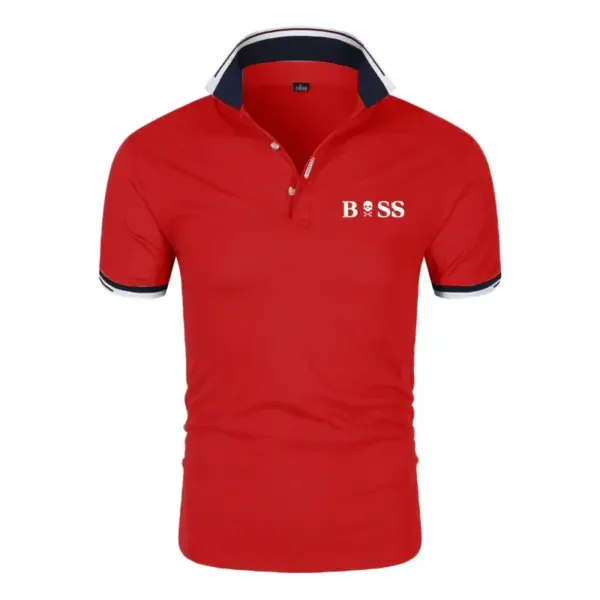 Men's Quick-Drying Short-Sleeved Polo Shirt - Image 5