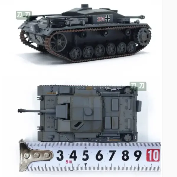 1:72 Scale German No. 3 F Tank Model - Image 5