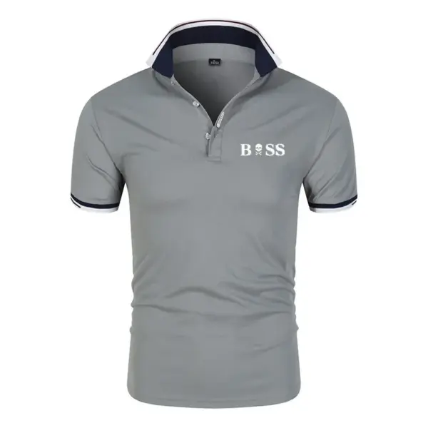 Men's Quick-Drying Short-Sleeved Polo Shirt