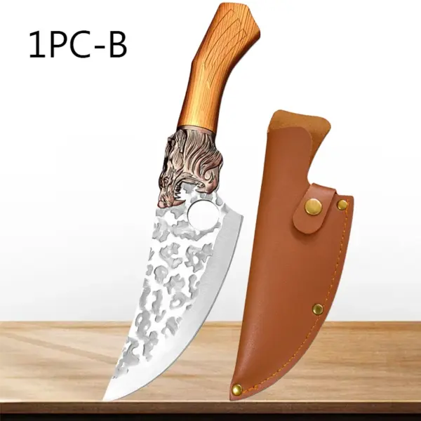 Professional Japanese Kitchen Meat and Boning Knife - Image 9