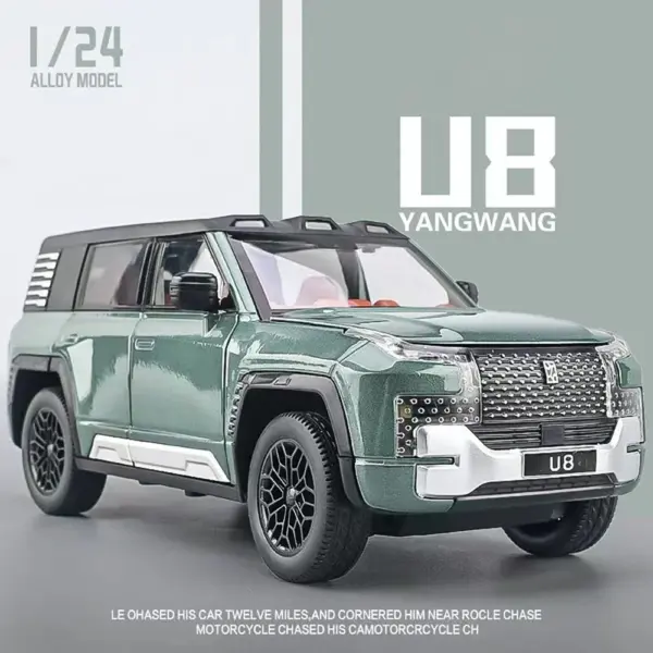1:24 BYD U8 Diecast Car Model with Lights - Image 2