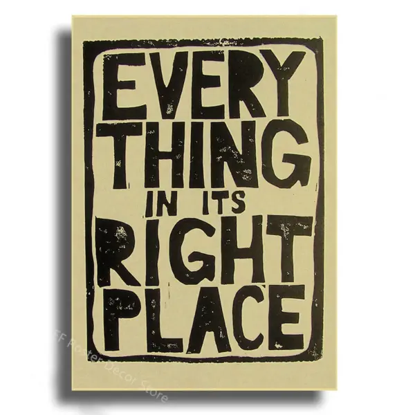 Radiohead Retro Album Art Poster Print - Image 12