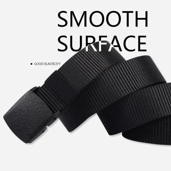 Nylon Tactical Belt for Men, Casual Style - Image 5