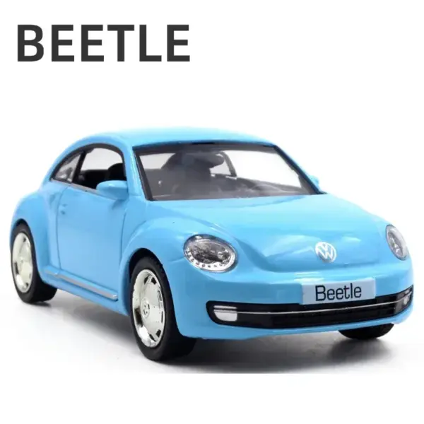 Volkswagen Beetle 1:36 Diecast Model Car - Image 7