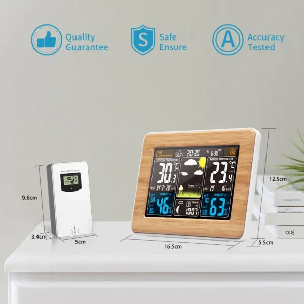 Wireless Weather Station with Alarm and Monitor - Image 2