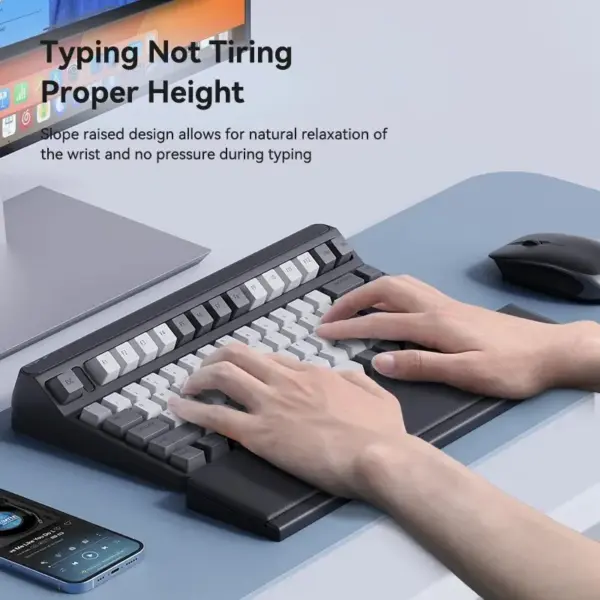 Ergonomic Keyboard Wrist Rest Pad with Storage - Image 4