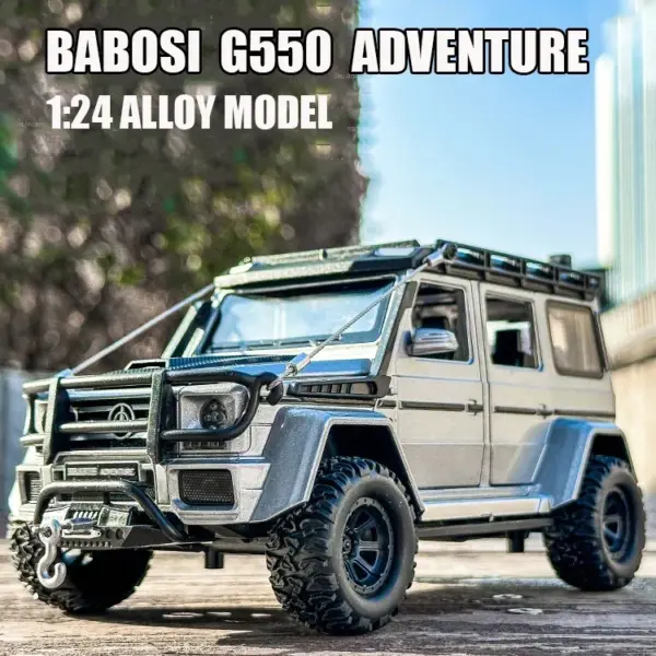 1:24 Mercedes Benz G550 4X4 Diecast Model Car