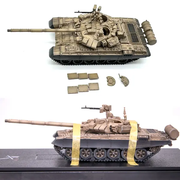 1/72 Scale Russian T90 Desert Tank Model