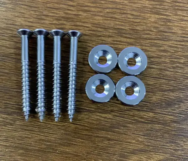 Brass Neck Joint Bushings Set for Guitars