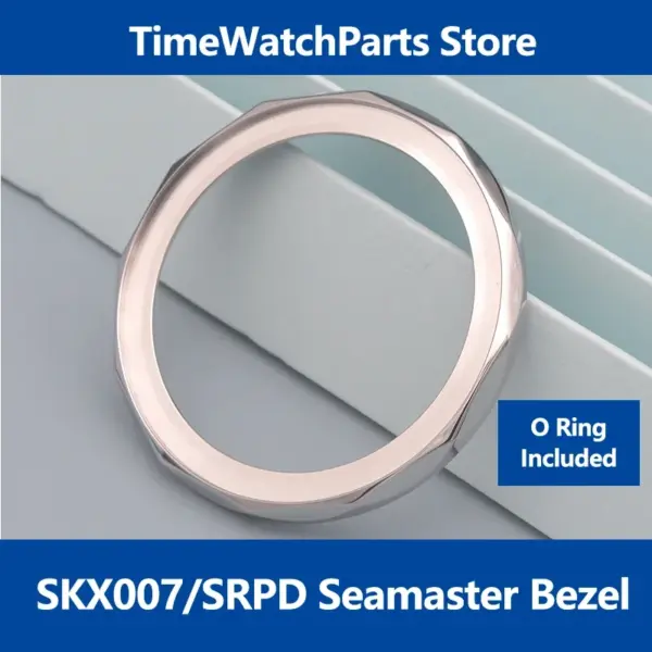 41mm Stainless Steel Seamaster Bezel for Seiko - Image 6