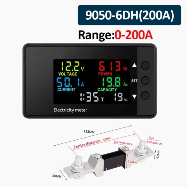 6-in-1 Digital Power Meter for DC/AC Testing - Image 9