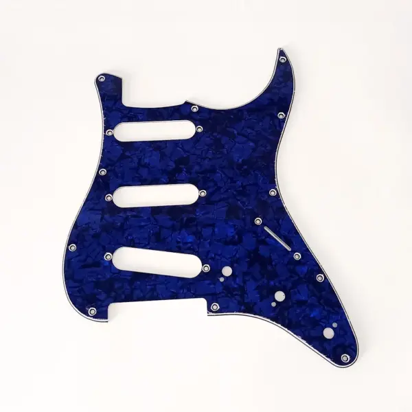11 Hole Stratocaster Guitar Pickguard 3 Ply - Image 11
