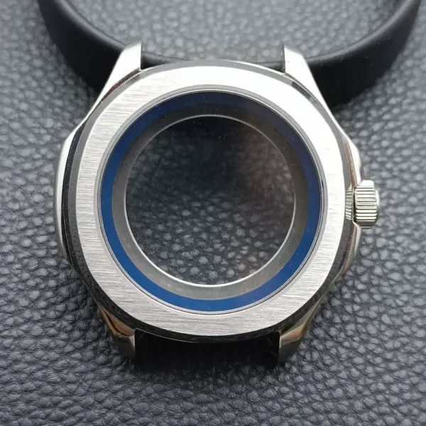 39.5mm Stainless Steel Watch Case with Sapphire Glass - Image 8