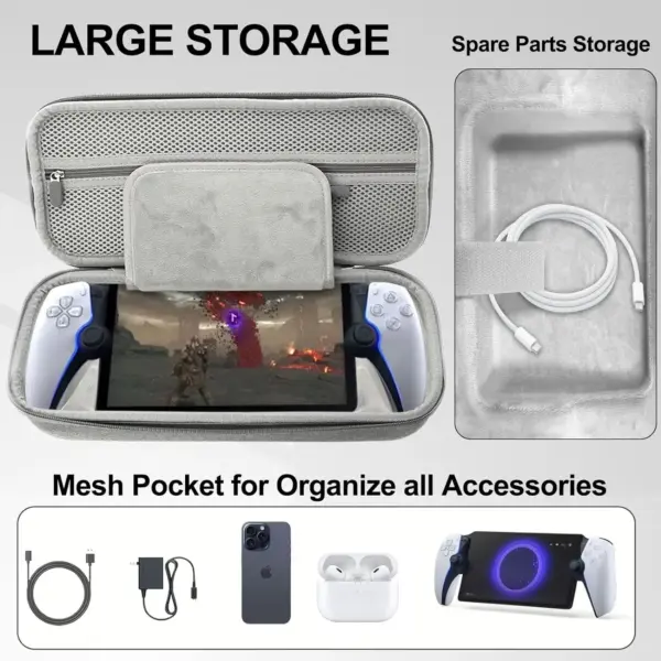 PlayStation Portal Carrying Case with Storage - Image 4