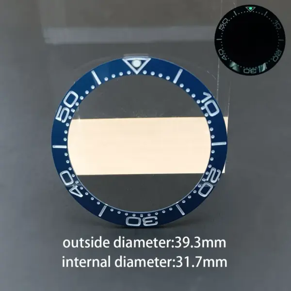 Ceramic Bezel Insert 39.3mm 40.7mm for Watches - Image 13