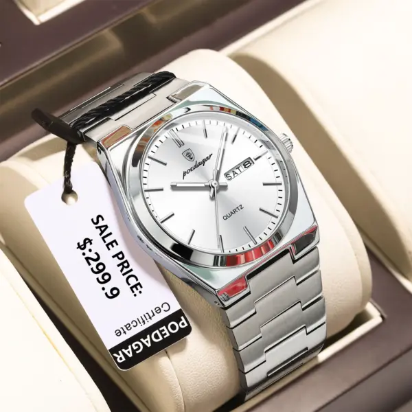 Luxury Quartz Men's Sports Watch Waterproof - Image 13