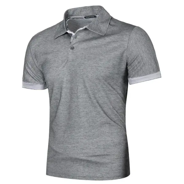Mens Lightweight Short Sleeve Polo Shirt - Image 10