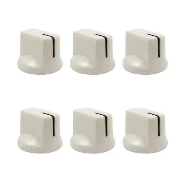 6PCS Plastic Guitar Amp Effect Pedal Control Knobs - Image 9