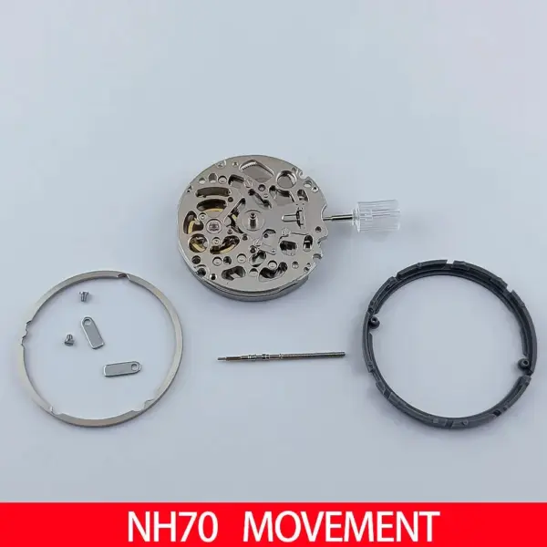 NH70A Automatic Watch Movement 24 Jewels - Image 4
