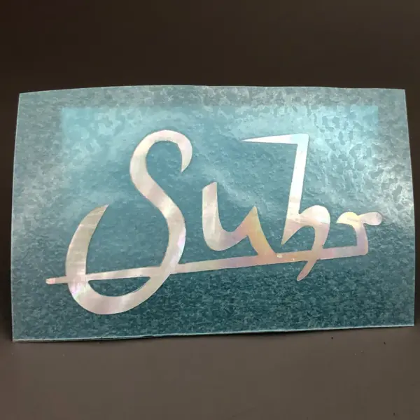 Self-Adhesive Mother of Pearl Guitar Decal