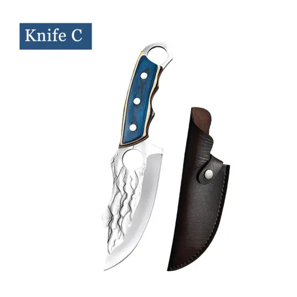 Stainless Steel Boning Cleaver Kitchen Knife - Image 11