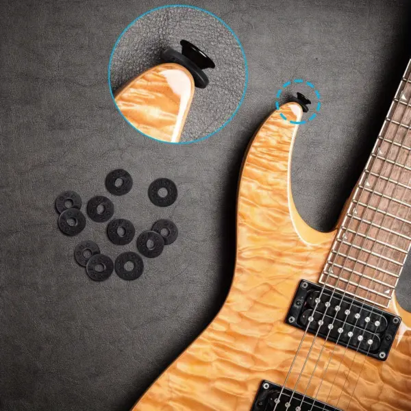10pcs Silicone Strap Locks for Guitars - Image 5