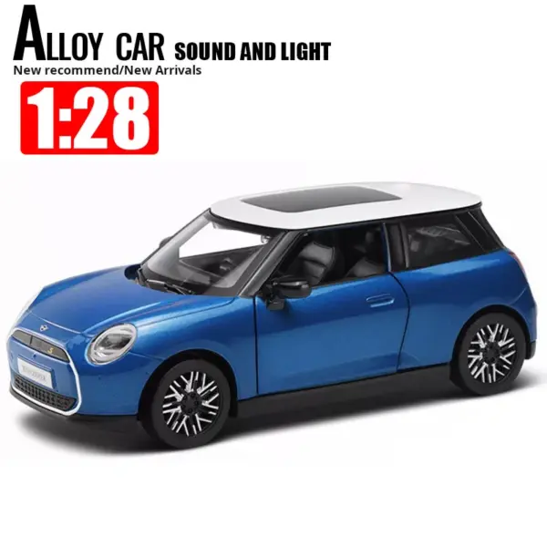 1:28 BMW Mini Cooper Diecast Car Model - Image 8