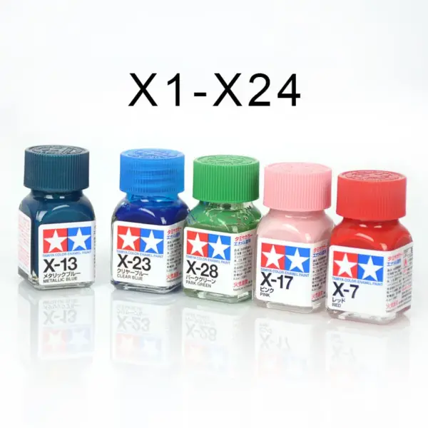 10ml Tamiya Enamel Paint Set for Modeling