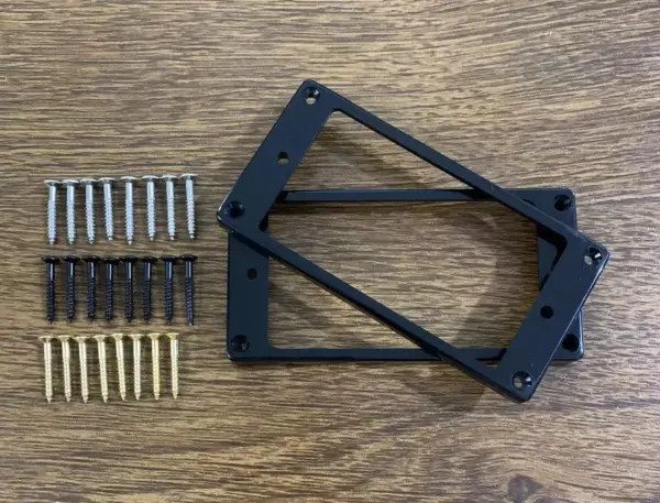 Flat Humbucker Pickup Mounting Frames for Guitar