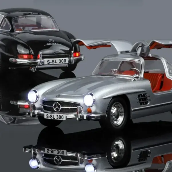 1:24 Diecast Mercedes-Benz 300SL Model Car - Image 6