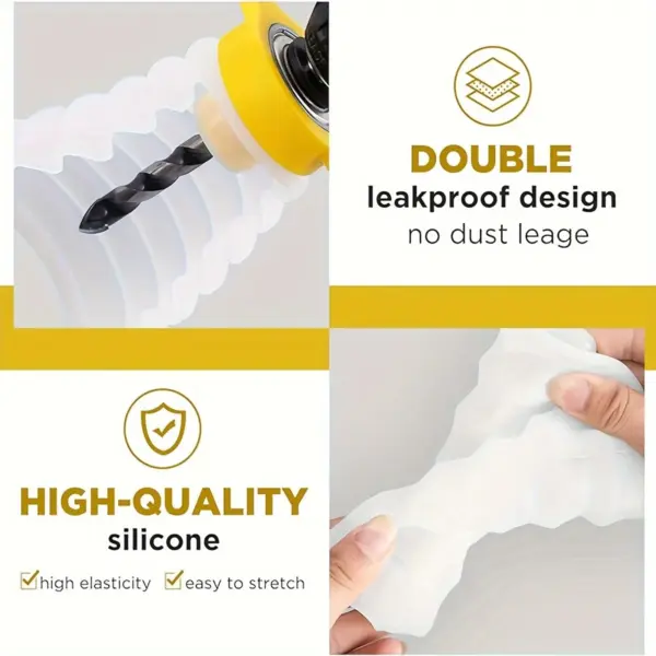 Scalable Drill Dust Cover Collector Accessory - Image 5