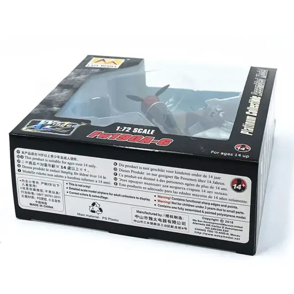 1:72 Scale FW190 A-6 Diecast Aircraft Model - Image 6