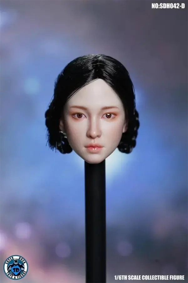 1/6 Scale Asian Beauty Head Sculpt Model - Image 7