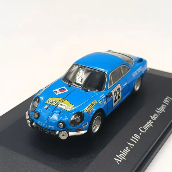 1:43 Scale Alpine A110 Coupe Model Car - Image 4